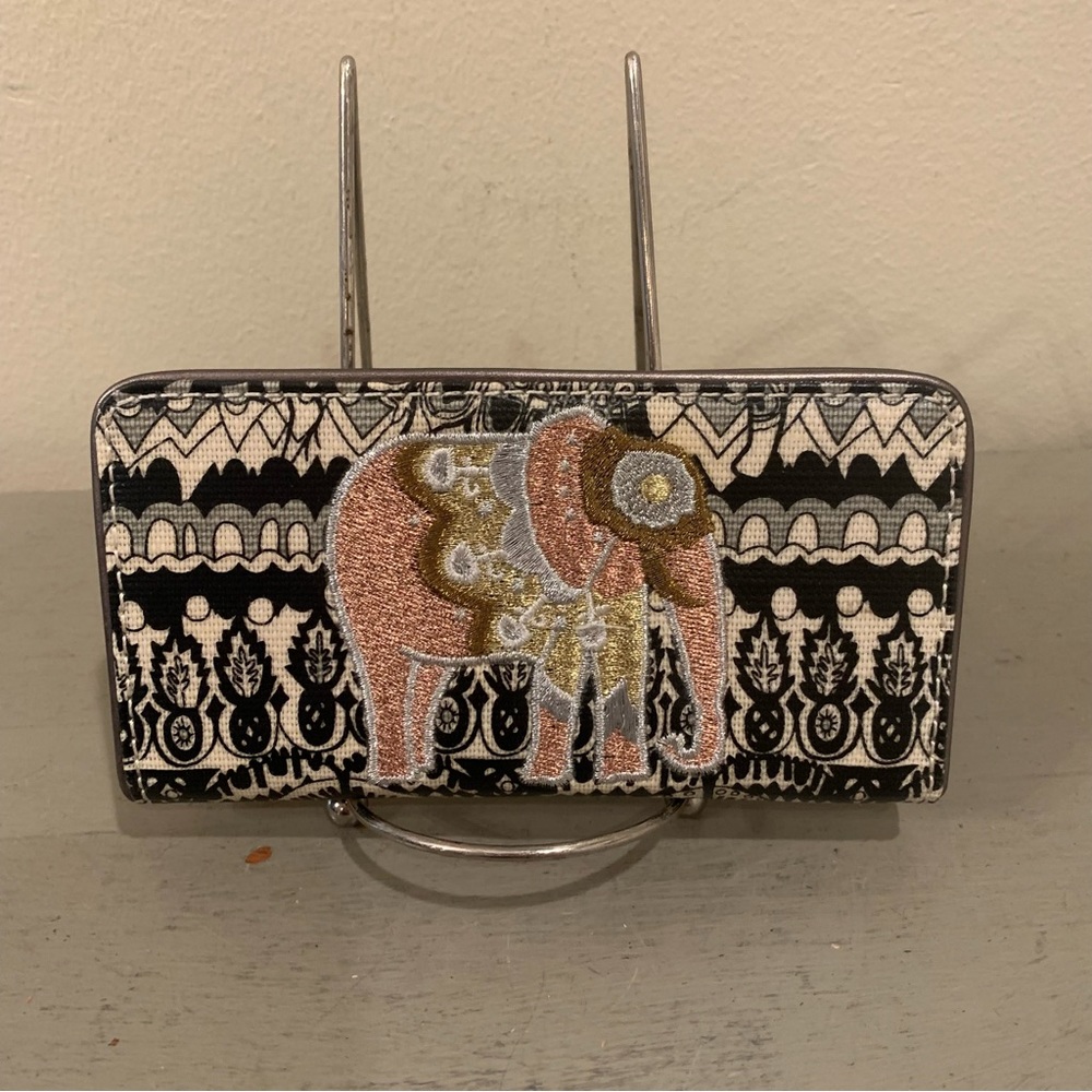Sakroots Elephant Themed Wallet